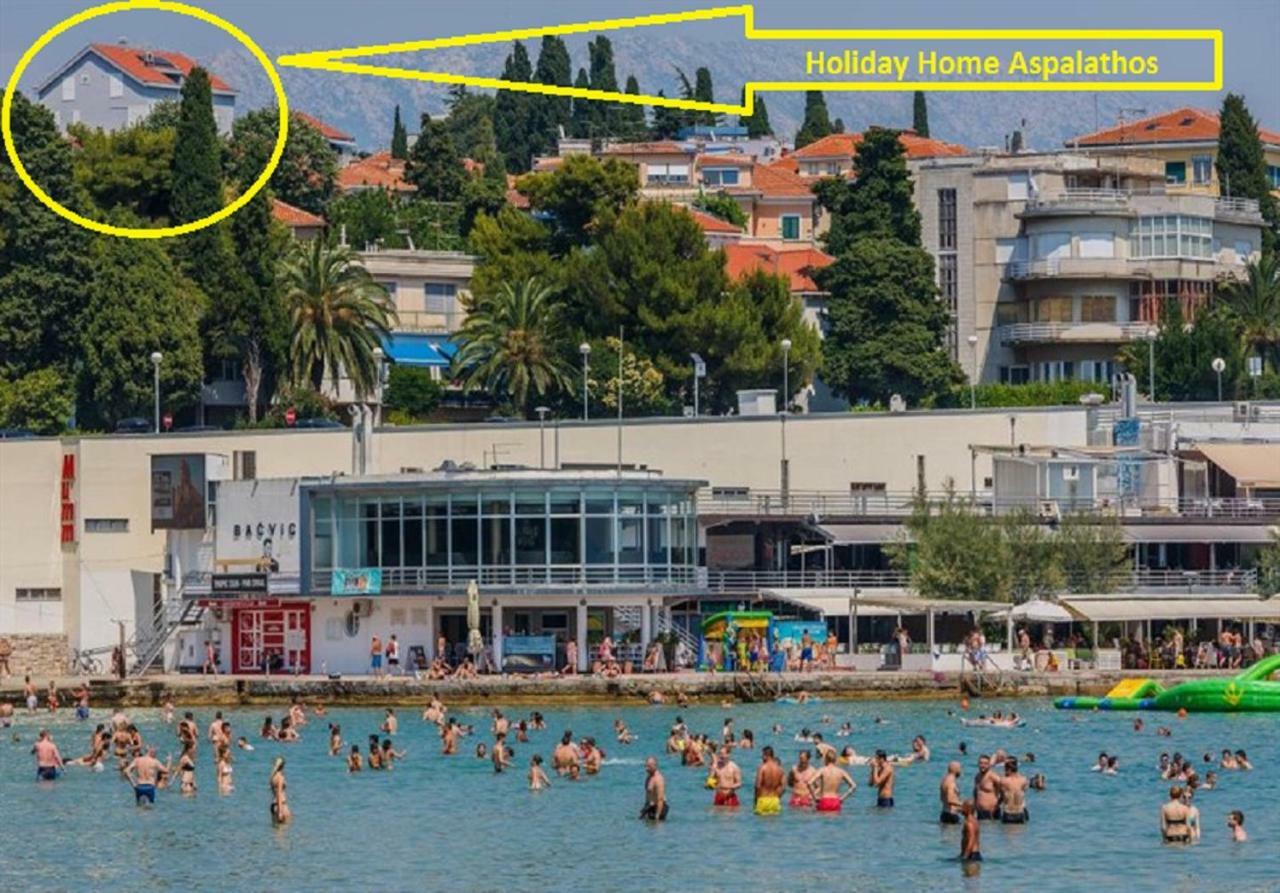 Holiday Home Aspalathos - With Free Parking, Near The Beach, A Few Minutes' Walking Distance To The Unesco Palace Split Exterior foto